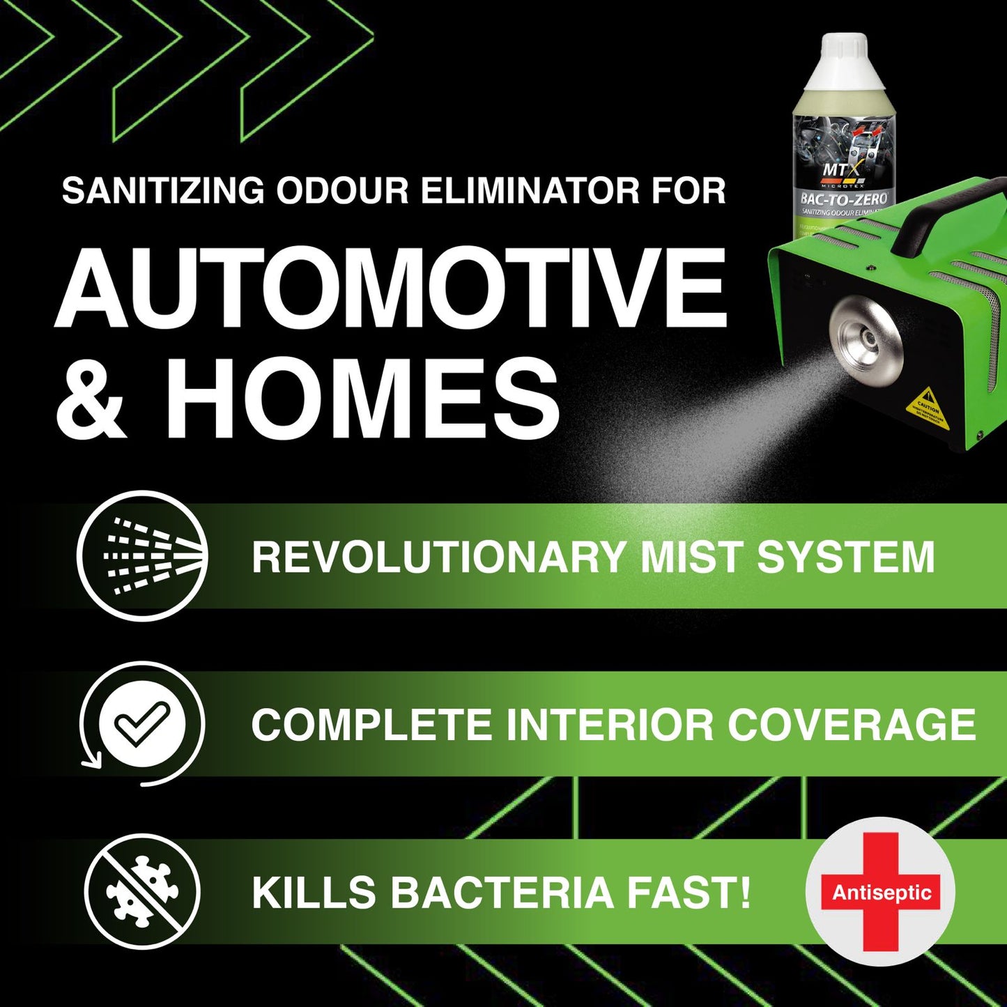 MTX Bac-To-Zero Sanitizing Machine 900W