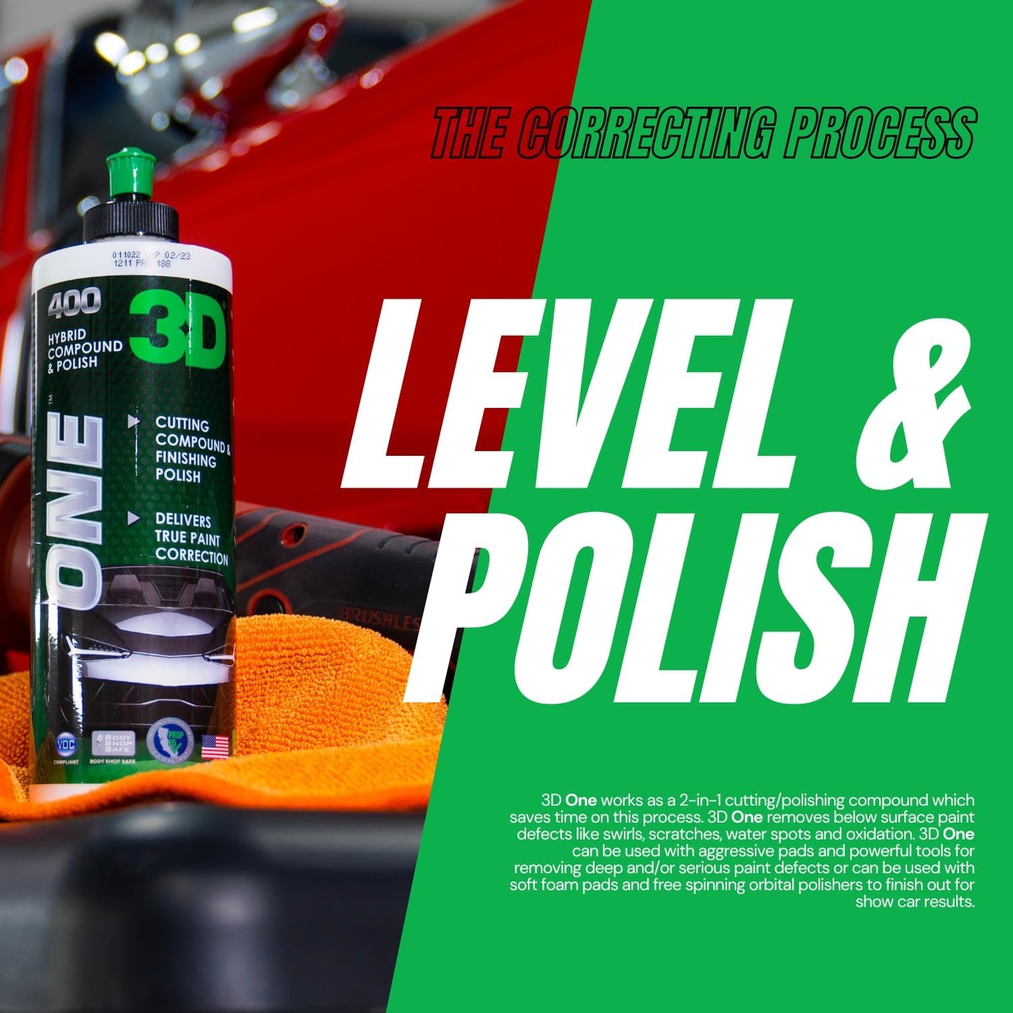 3D ONE Hybrid Compound & Polish