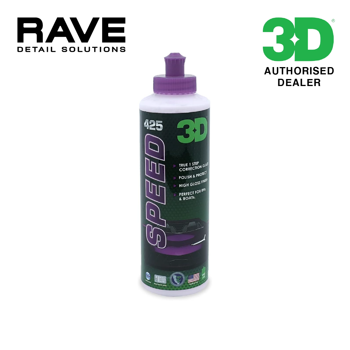3D SPEED All-In-One Polish & Wax