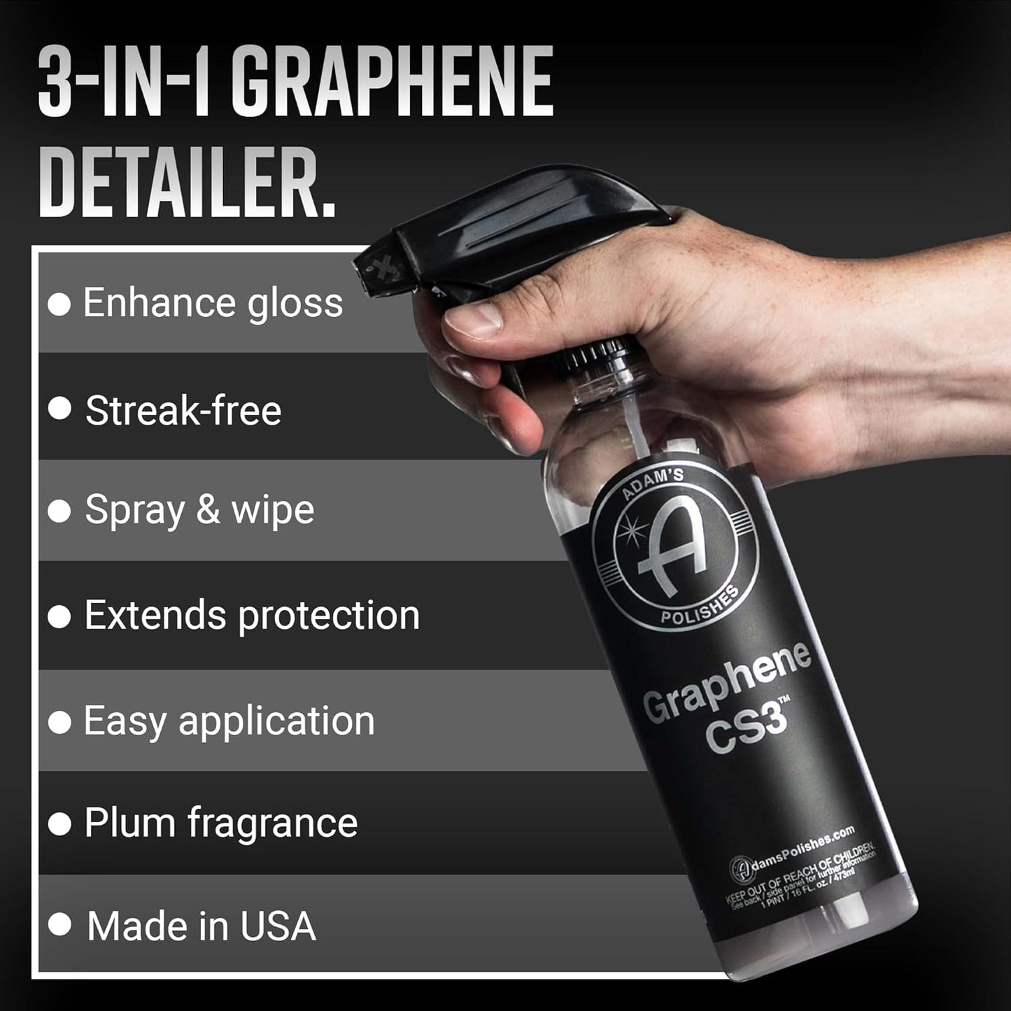 Adam's Polishes Graphene CS3™