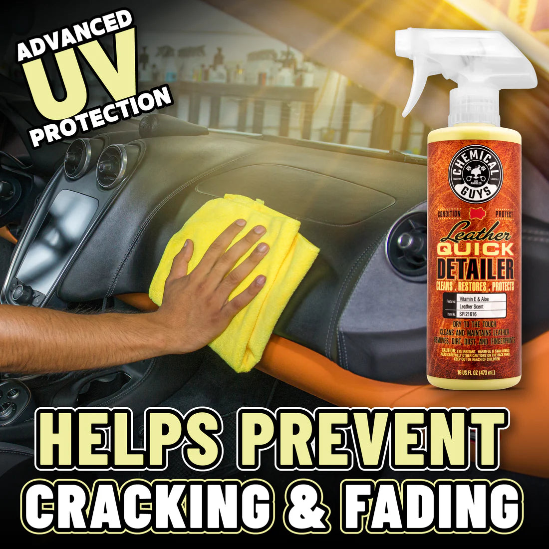 Chemical Guys Leather Quick Detailer 16oz