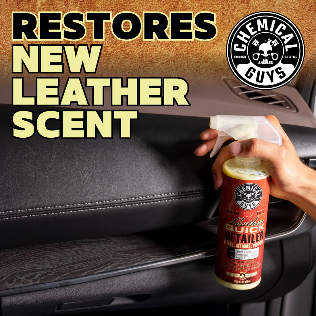 Chemical Guys Leather Quick Detailer 16oz