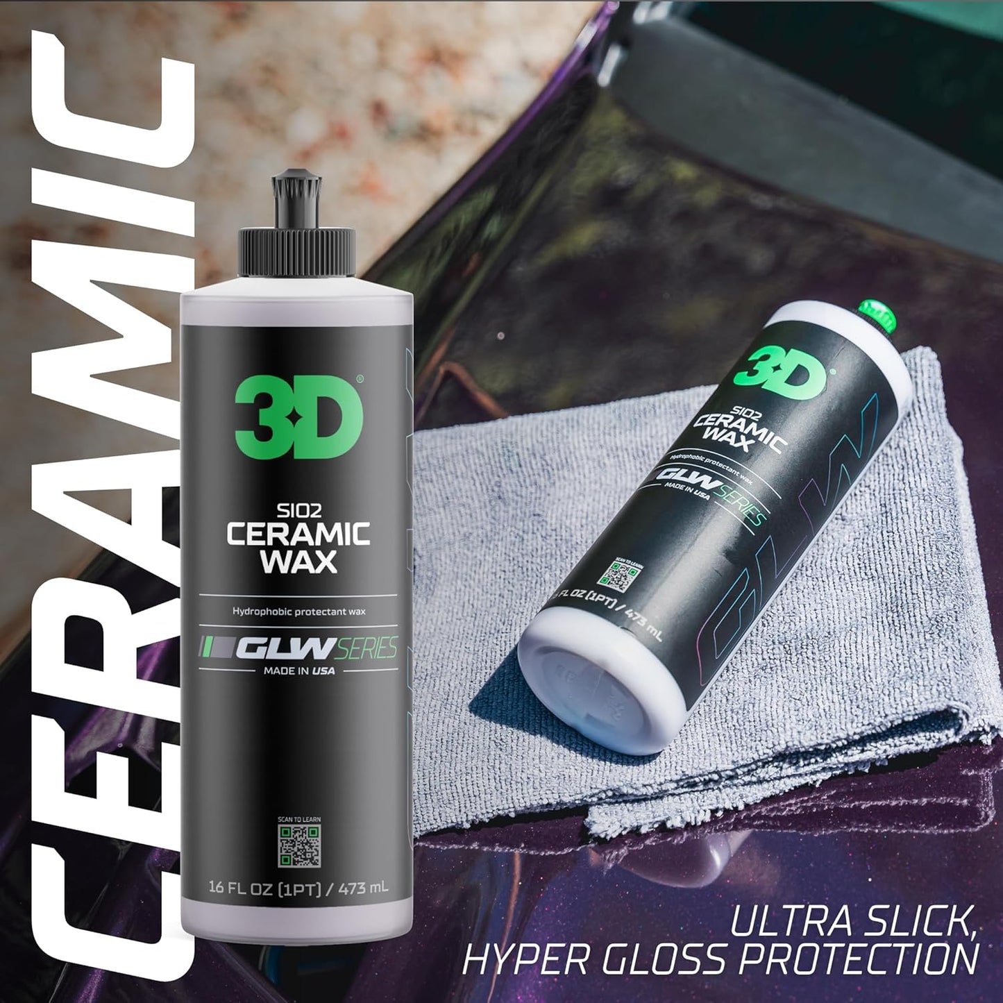 3D GLW Series SiO2 Ceramic Wax 16oz